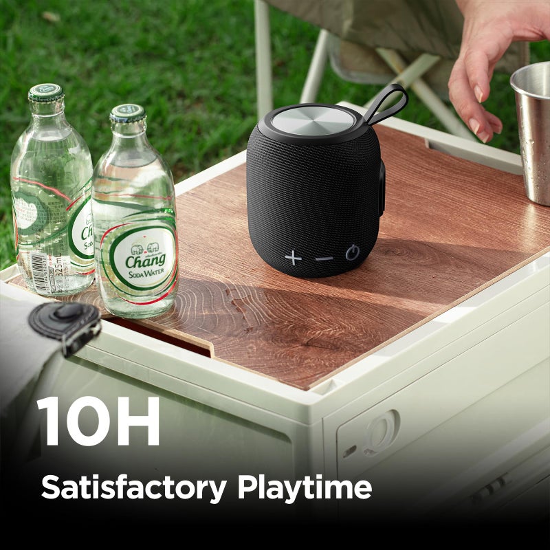 sanag Portable Bluetooth Speaker, Bluetooth 5.0 Dual Pairing Loud Wireless Mini Speaker, 360 Surround Sound & Rich Stereo Bass,24H Playtime, IPX67 Waterproof for Travel, Outdoors, Home and Party - Image 5